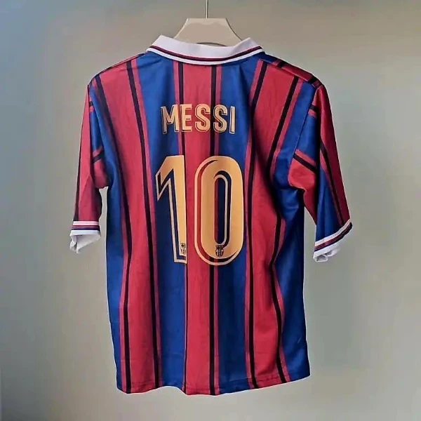 Retro FC Barcelona 125th Anniversary Kit  messi #10 - image 2