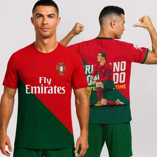 Ronaldo Football Jersey Fly Emirates, AY662 - image 3