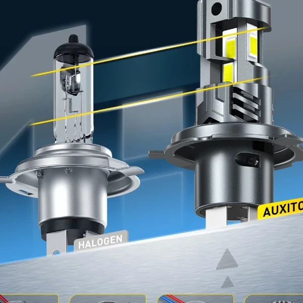 Super Bright AUXITO H4 30000LM 70W LED Headlight Bulbs - image 2