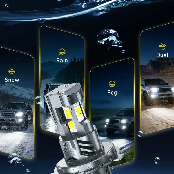 Super Bright AUXITO H4 30000LM 70W LED Headlight Bulbs - image 6