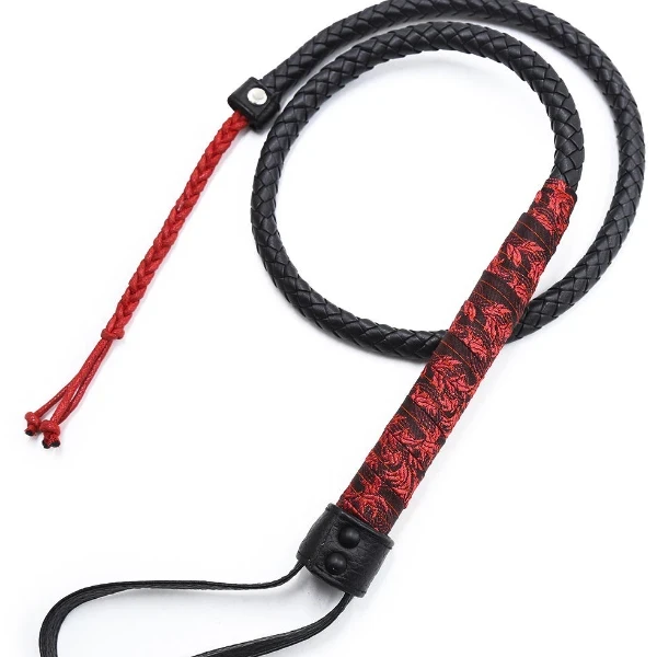 Super Long Paddle Leather Whip Crop For Sex Toys - image 3