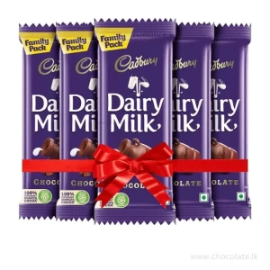 Cadbury Dairy Milk Chocolate 11g x 5 Pieces bundle