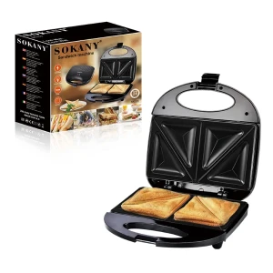 Sokany Sandwich Maker SK-115 Non-Stick 750W Toaster