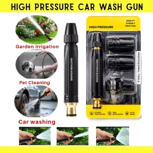 Water Gun Set for Car Washing, Garden & Home Cleaning