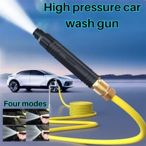 Water Gun Set for Car Washing, Garden & Home Cleaning