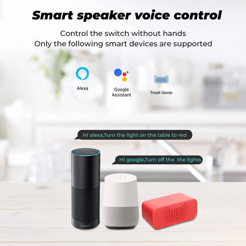 Tuya 13A Dual Smart WiFi Plug Socket Energy Monitor - image 5