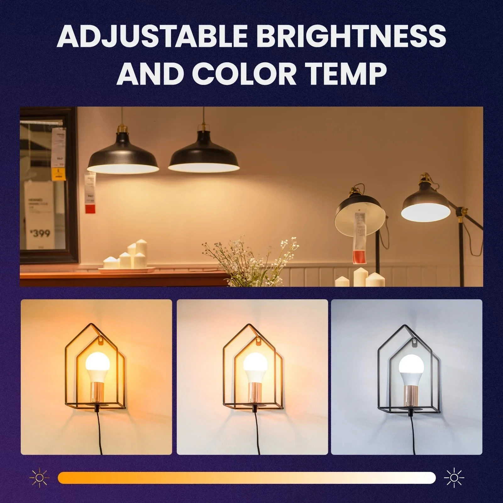 Tuya 15W Smart Bulb E27 RGB LED Alexa WiFi - image 5