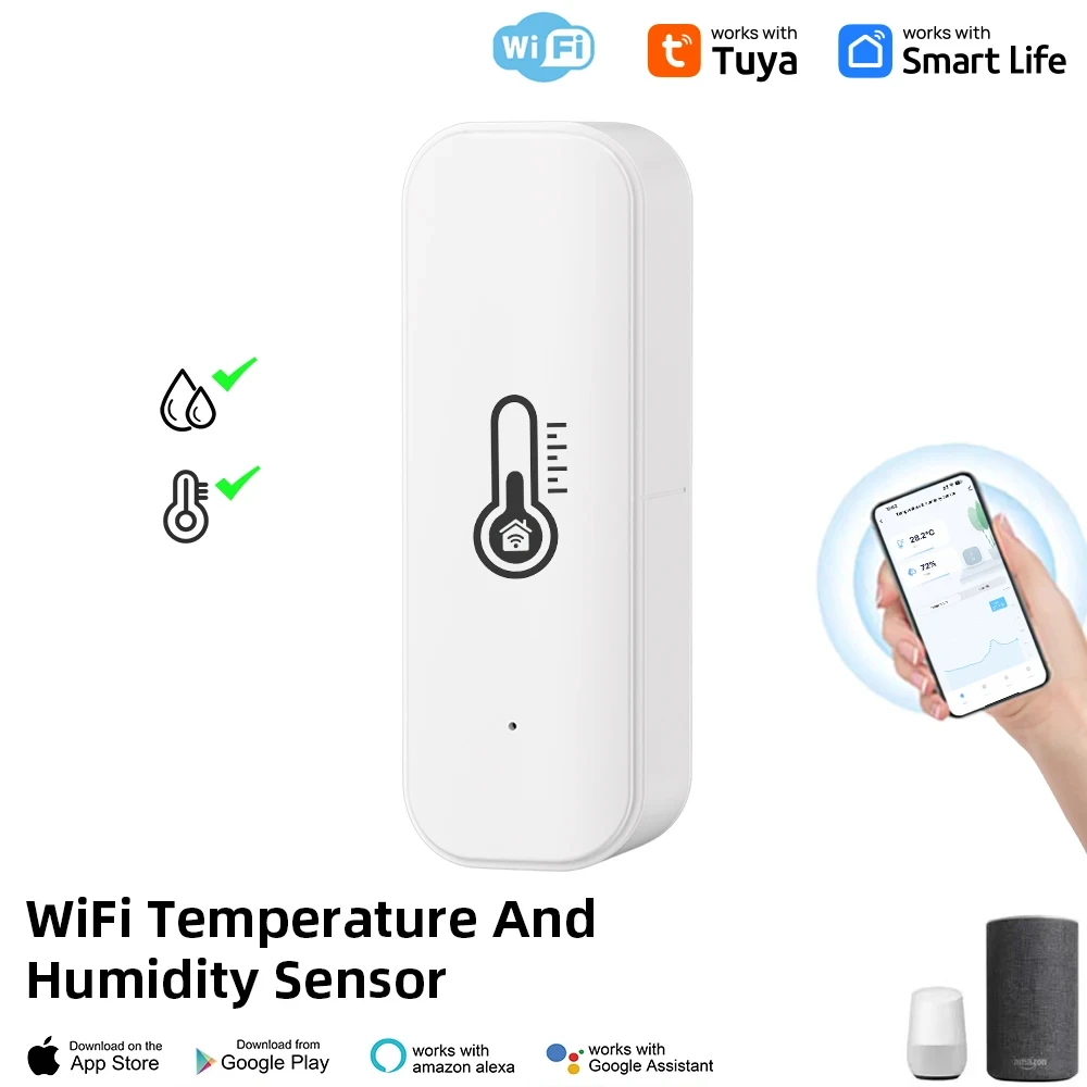 Tuya Smart WiFi Temperature & Humidity Sensor - image 2