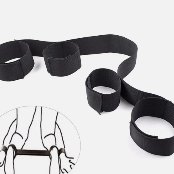 Adjustable Nylon Handcuffs Bdsm Bondage - image 3