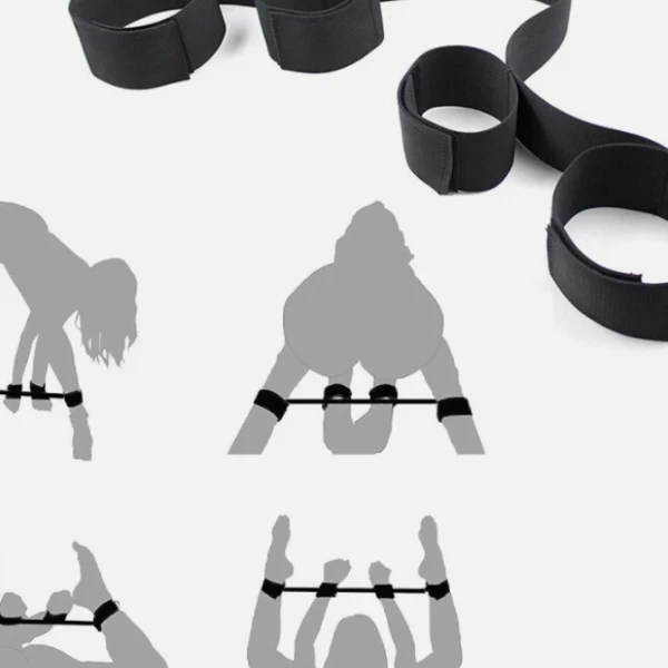 Adjustable Nylon Handcuffs Bdsm Bondage - image 6
