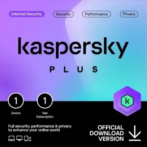 Kaspersky Plus 2026 (1 Year, 1 Device)