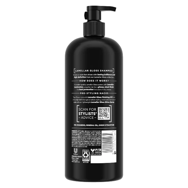 TRESemme Shampoo Lamellar Brilliant Gloss & Sleek -828ml - image 2