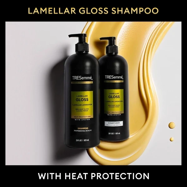 TRESemme Shampoo Lamellar Brilliant Gloss & Sleek -828ml - image 3